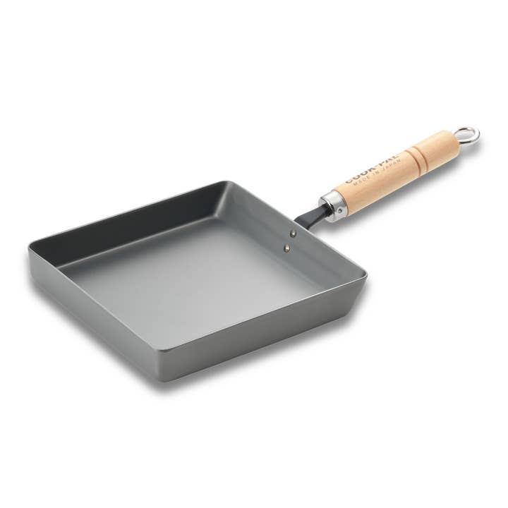 Yoshikawa Cook-Pal Ren Tamagoyaki Omelette / Poêle à Œufs (Grande) – Acier au Carbone | Fabriqué au Japon pour la vente par Ginza Steel