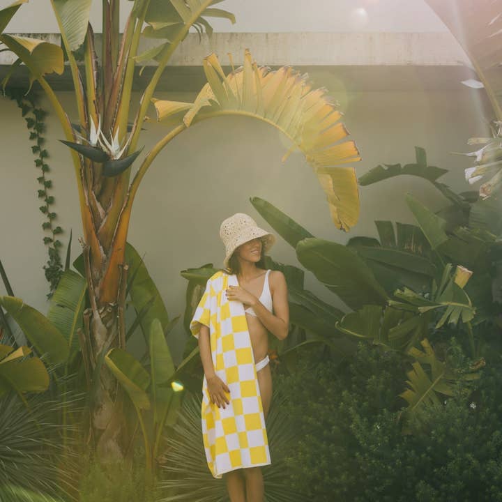 Torres Novas - Wholesale Beach Towel - Chequered Gibalta Beach Towel14