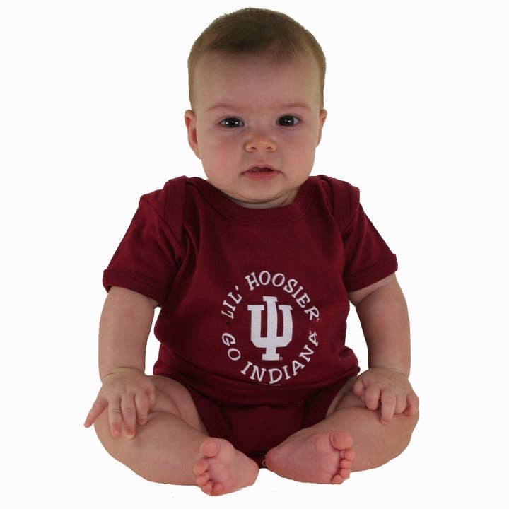 Indiana Hoosiers Onesie for wholesale by Turnovers Inc