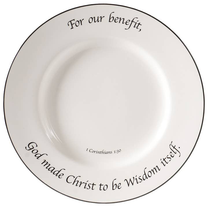 Wisdom 4-Piece Place Setting for wholesale by Feed on the Word