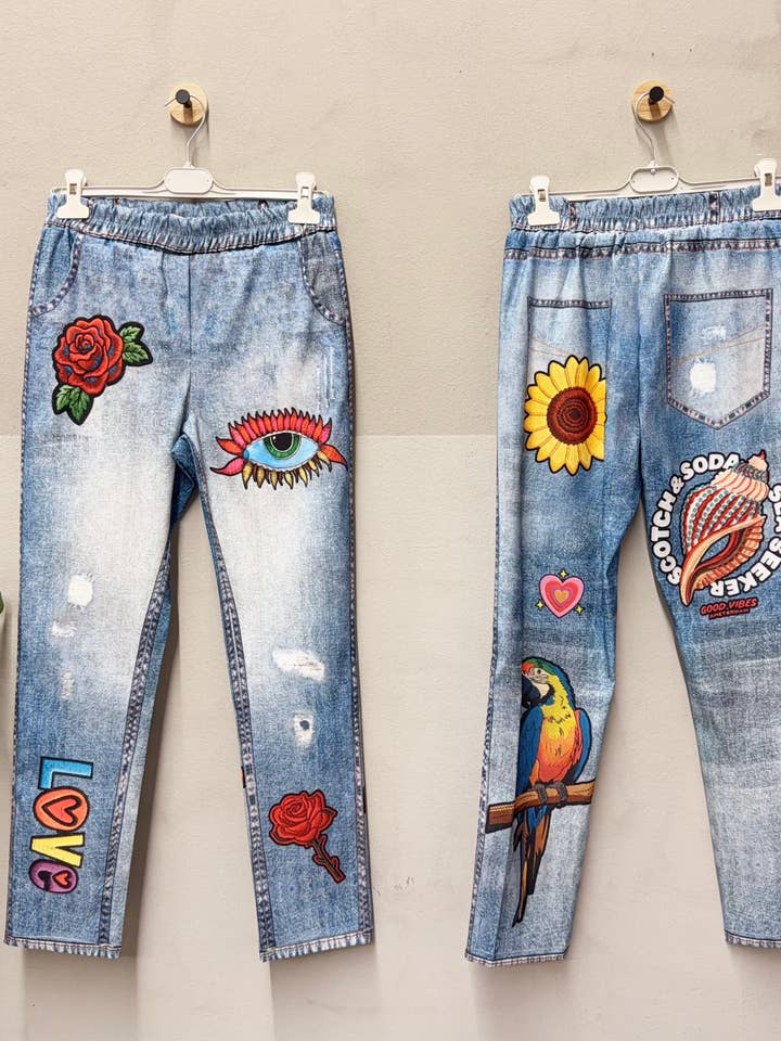 Mönstrade byxor för wholesale av NOS