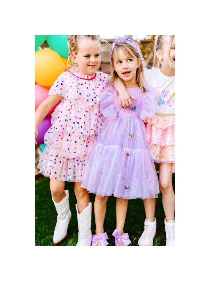 Three Wildflower Designs - Wholesale Dress - Kids - Queen of the Hearts Dress2