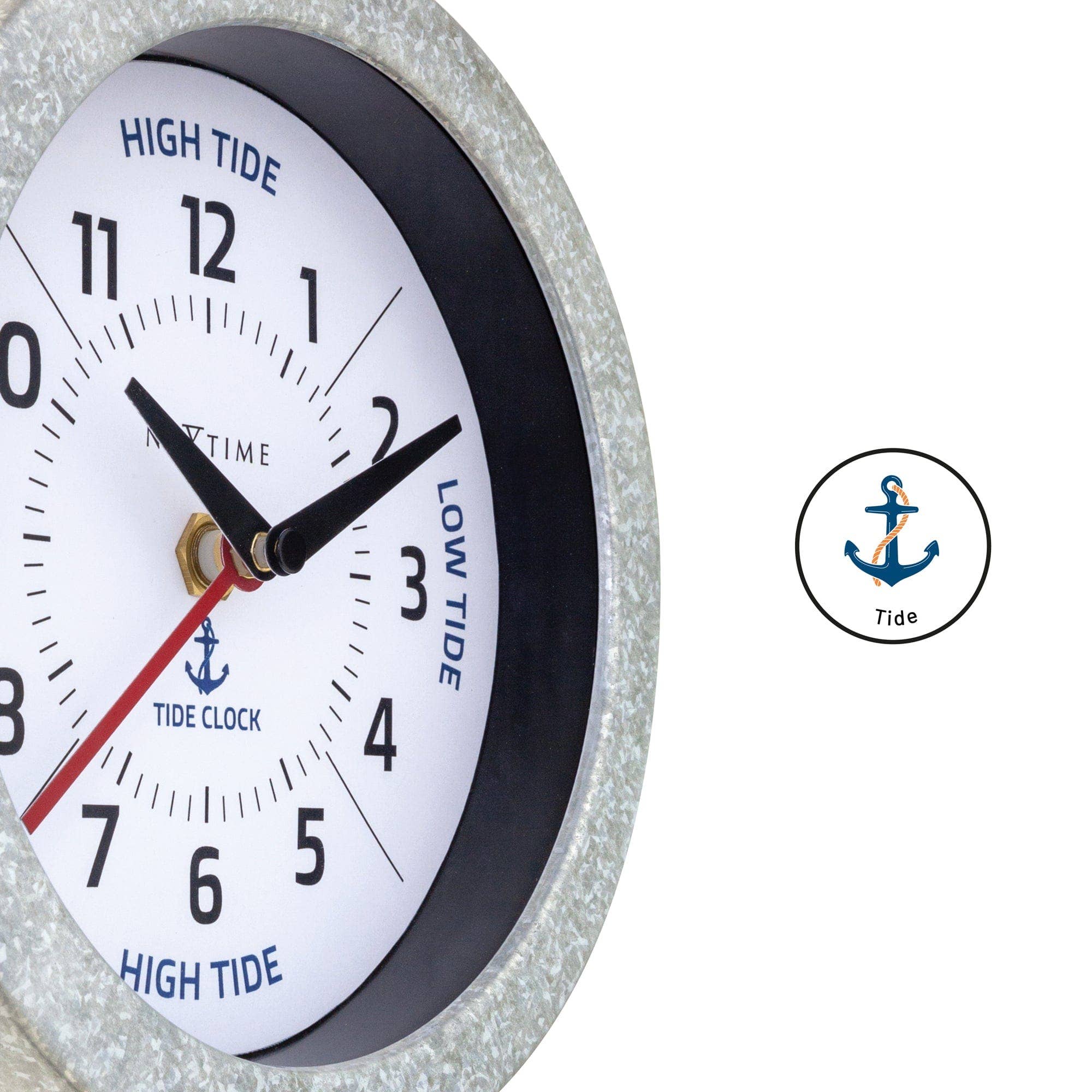 White Tide Status wall clock 8.7" for wholesale on Faire2