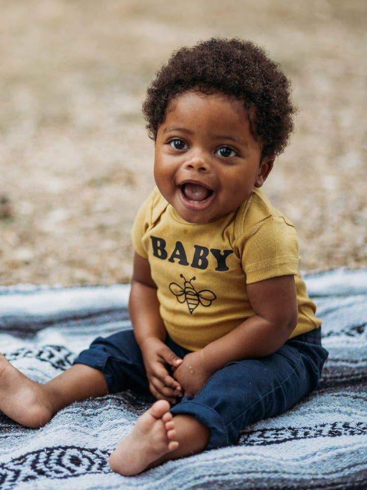 Baby Bee Bodysuit Onesie | Baby Clothing | Gift for wholesale by Nature Supply Co