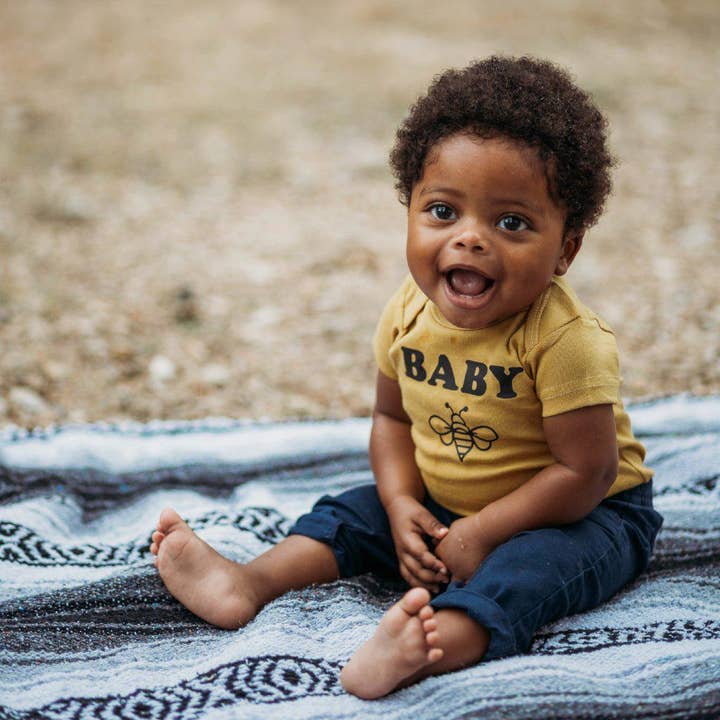 Nature Supply Co - Wholesale Bodysuit (Non-Footed) - Baby - Bee Baby Bodysuit – Baby Bee (Short Sleeve)7