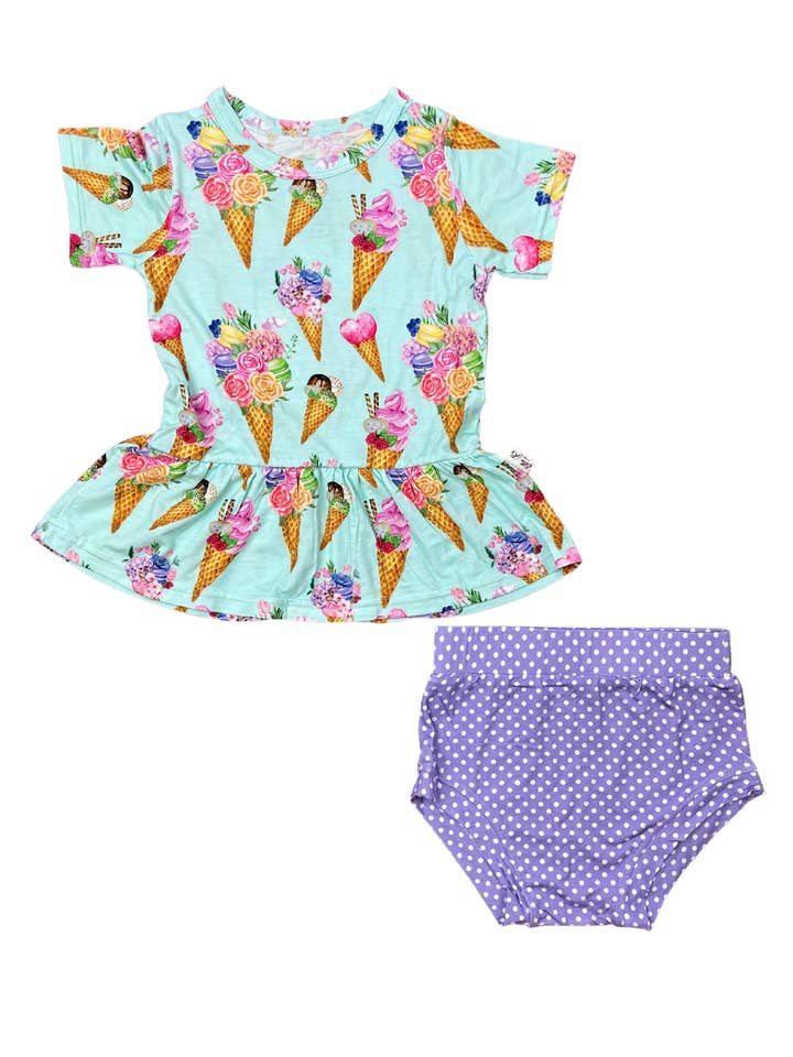 Izzy Peplum Set for wholesale by Ellie K’s Closet Co.