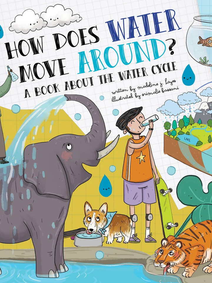 How Does Water Move Around? A Book About the Water Cycle for wholesale by Flowerpot Press