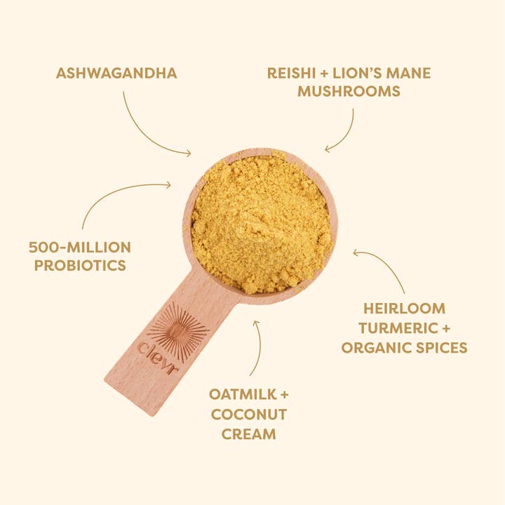 Clevr Blends - Wholesale Powdered Health Drink - Golden SuperLatte