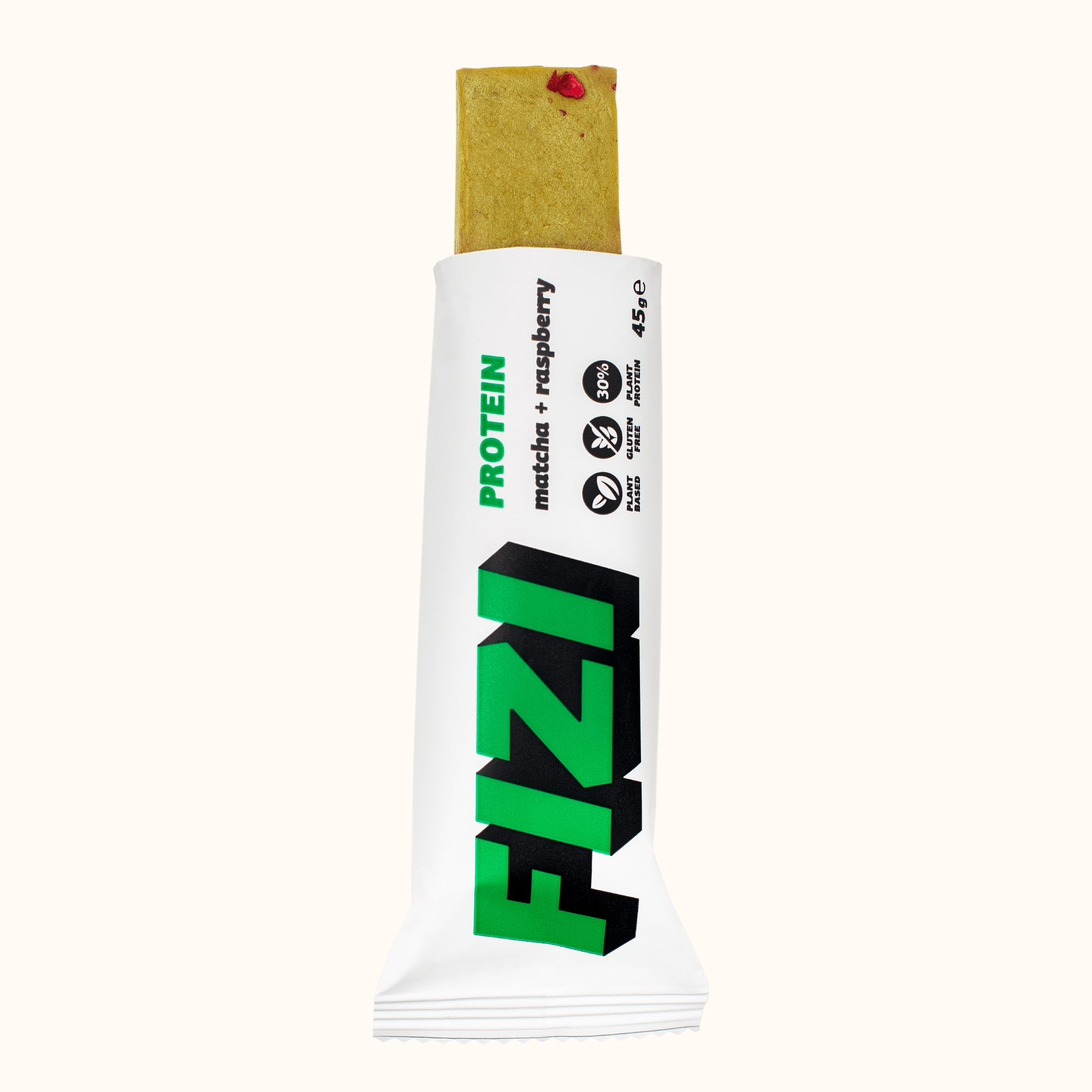 FIZI - Wholesale Snack Bar - PROTEIN "MATCHA + RASPBERRY"2