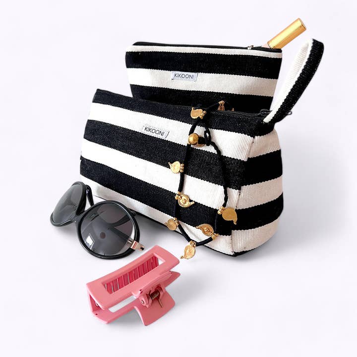 Handwoven CLASICO cosmetic bag from Guatemala for wholesale by kikooni