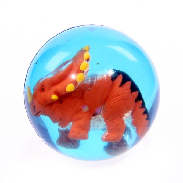 Puckator Ltd - Wholesale Classic Toy - Kids - Dinosaur Rubber Bouncy Ball
