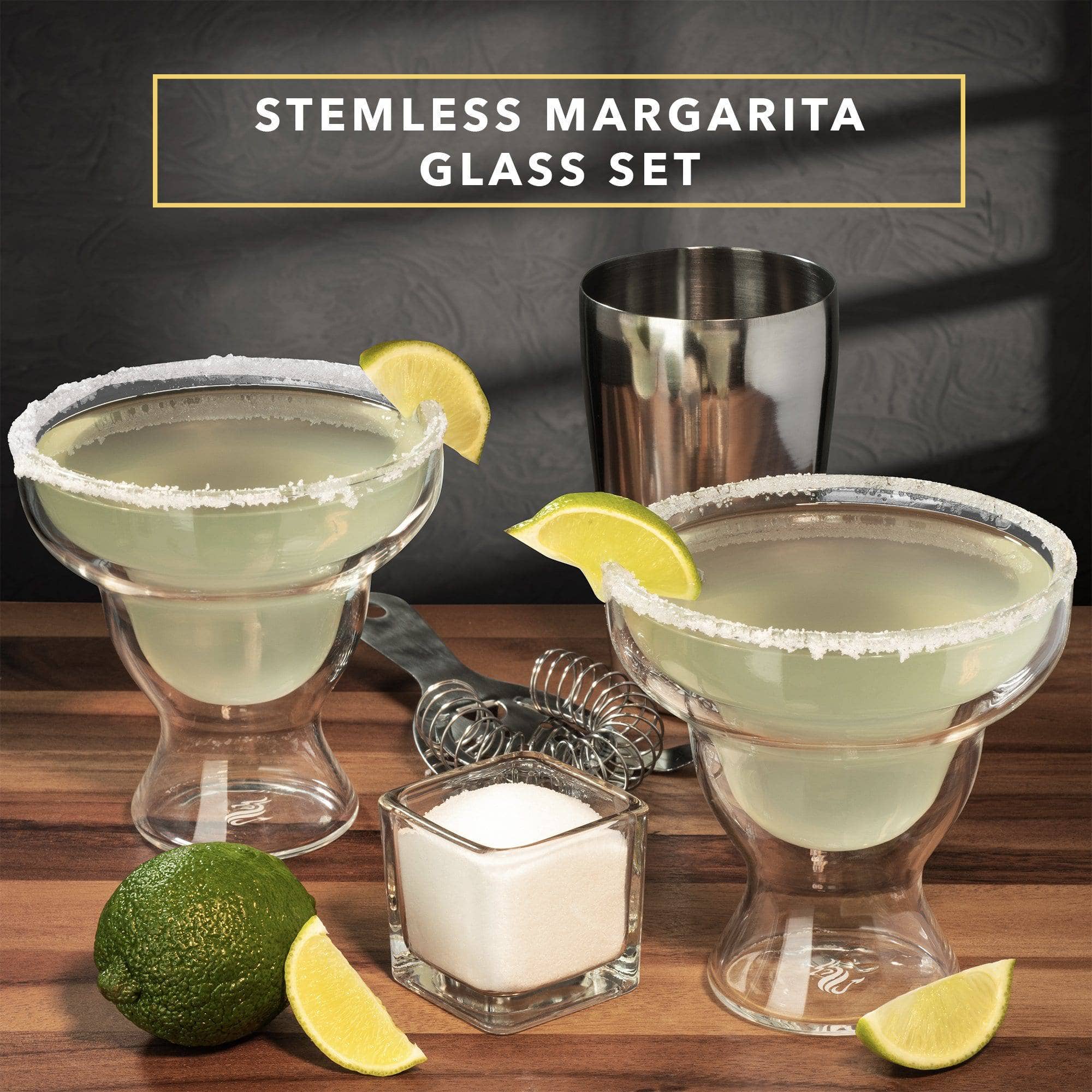 Dragon Glassware - Wholesale Cocktail/Liquor Glass - Stemless Margarita Glasses1