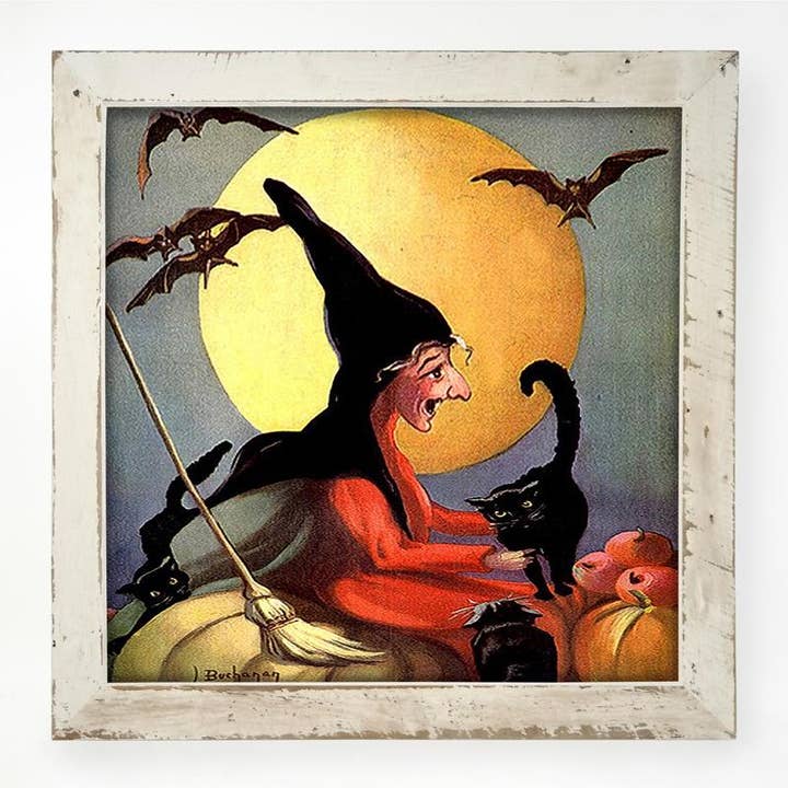 Witch in the moon for wholesale by ginger blue