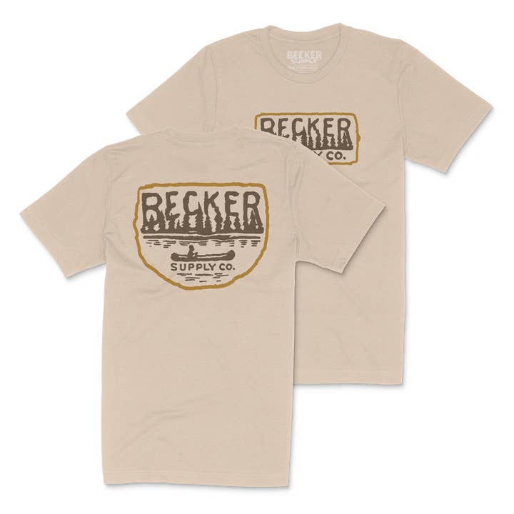 Paddler Tee for wholesale by Becker Supply Co