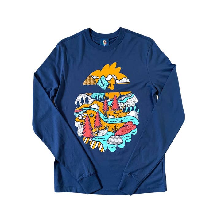 Bigfoots vildmarks langærmet T-shirt for engroshandel hos Bigfoot Kick