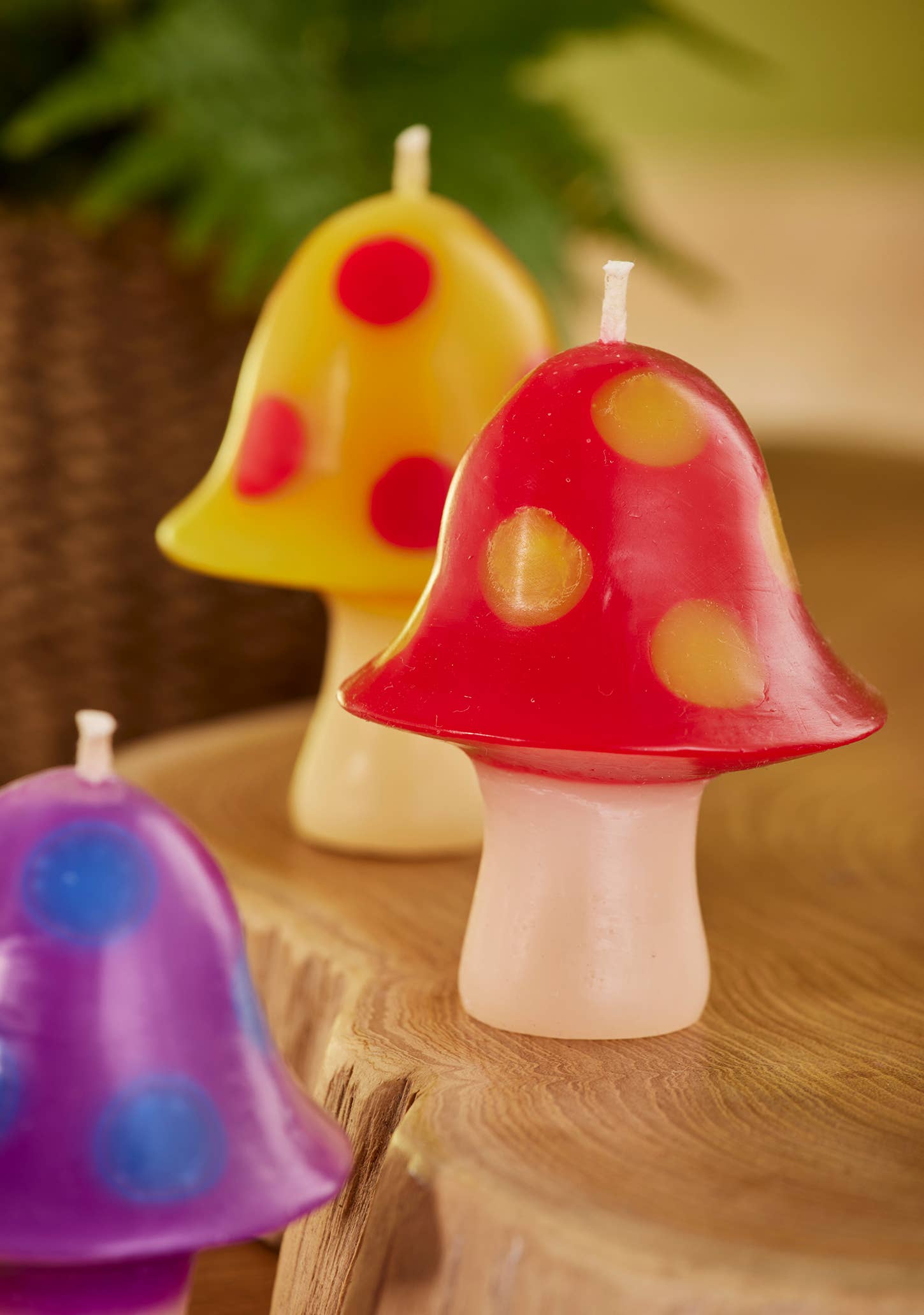 Namaste - Wholesale Novelty Candle - Dotty Mushroom Candle2