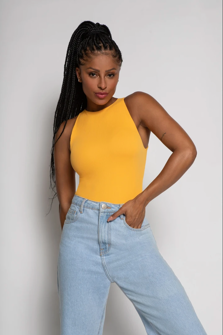 マメクロゴウチ　Sleeveless Scala Knit Tops 6 Basic Silk Sleeveless Knit Top - Mame Kurogouchi