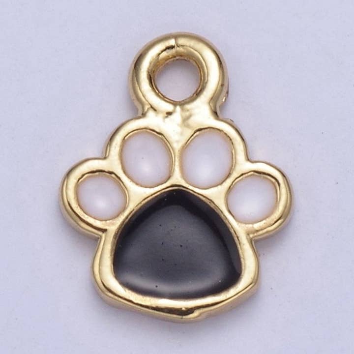 Aim Eternal - Vendita all'ingrosso Ciondolo/pendente - Ciondolo Mini Zampa di Cane N-8700