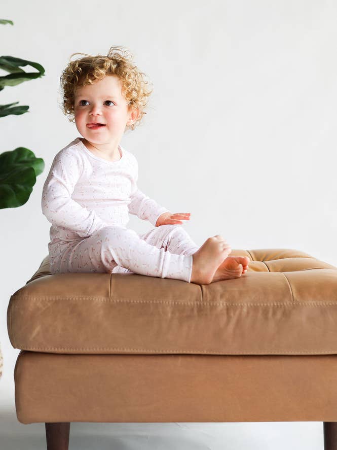 Gaia Baby Goods – Großhandel Schlafanzug-Set – Kinder – Pyjama für Babys und Kleinkinder aus Bio-Baumwolle mit Strandmöwen-Print