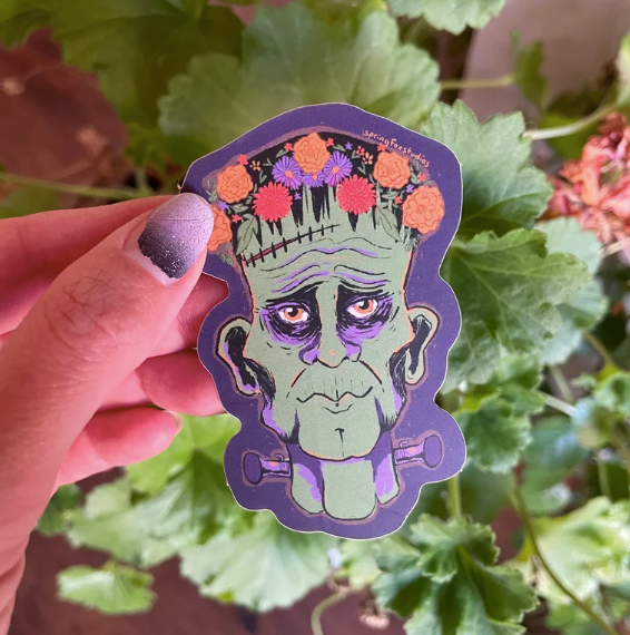 Spring Fox Studios - Wholesale Sticker - Spooky Sticker Pack - vinyl waterproof stickers 3 pack3