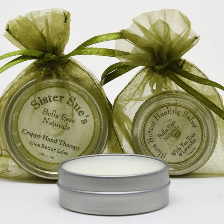 Sister Sue’s Crappy Hand Therapy for wholesale by Bella Esse Naturals