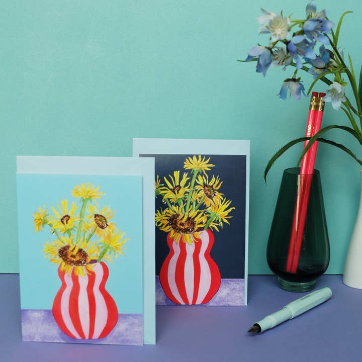 Postcard Sunflowers for wholesale by Wonder Of Today