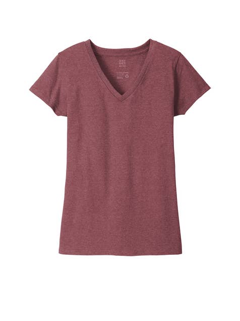 Print The Dream - Wholesale T-shirt – women's - District ® Women’s Re-Tee ® V-Neck6