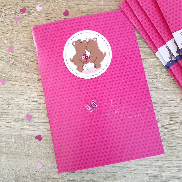 A5 Notebook - Amorous Potam for wholesale by Hippopo sur le trône
