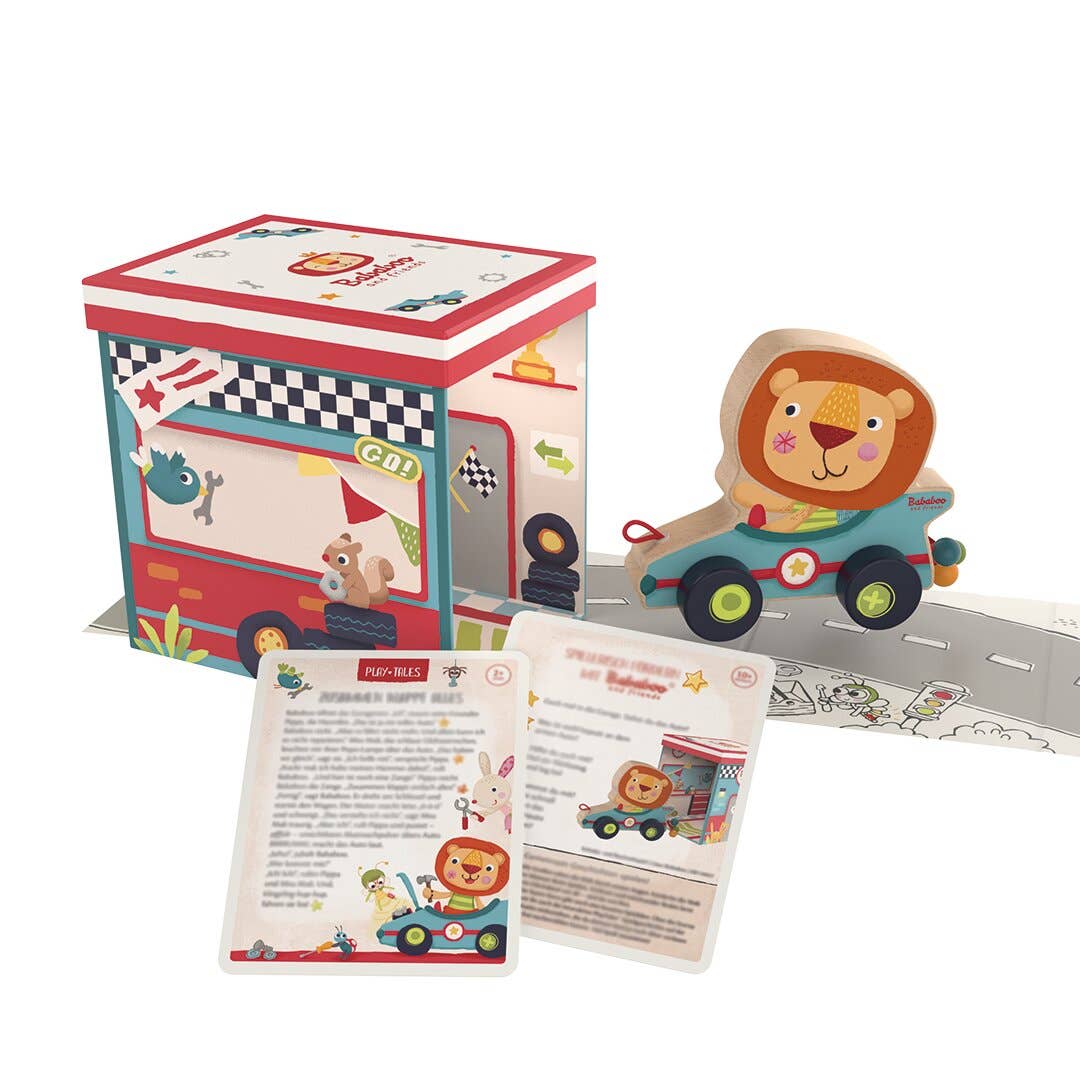 Bababoo and friends® - Wholesale Wood Toy - Kids - Lion Bababoo Push and Pull Toy [10+ Months]1