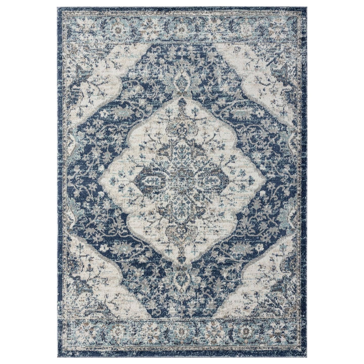Luxe Weavers - Vente Tapis - Tapis à médaillon oriental Vintage 80611