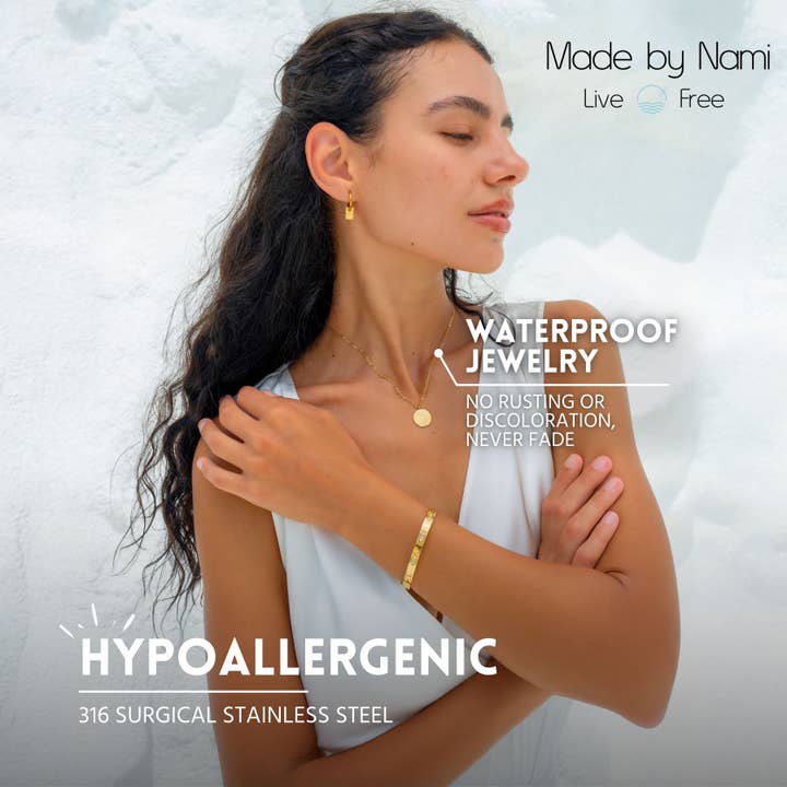 Made By Nami - Wholesale Pendant/Charm Necklace - Golden Sun Necklace 18K Gold Plated – Boho Mandala Design4