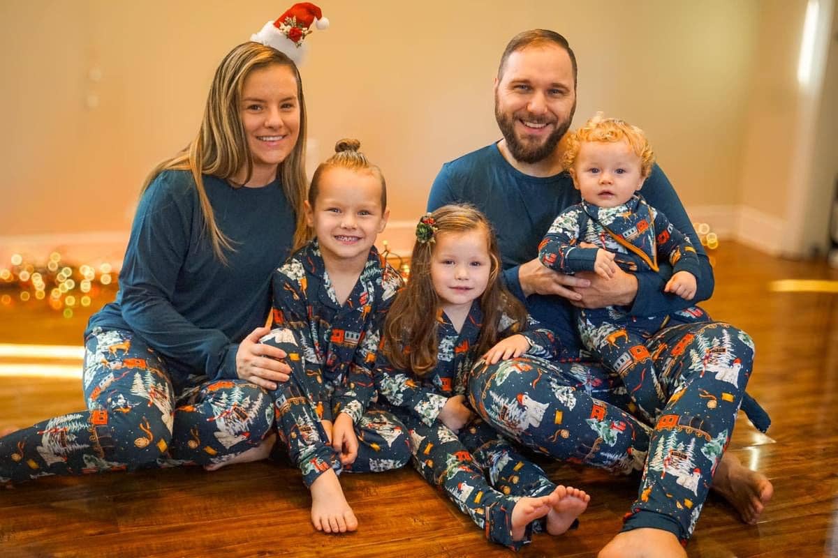 Riley & Rett - Wholesale Jumpsuit - Baby - North Pole Express Convertible Zippee - Restock8