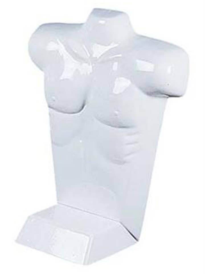 Economy Male White Plastic Countertop Form for wholesale by Store Supply Warehouse