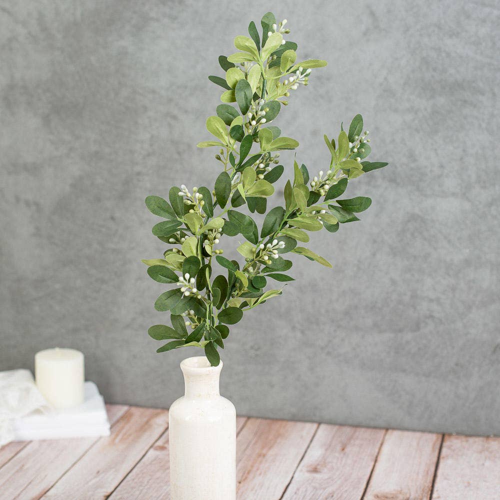 Factory Direct Craft - Wholesale Bunting/Garland - Faux Tea Olive Greenery - Select Garlands or Branch Stems7