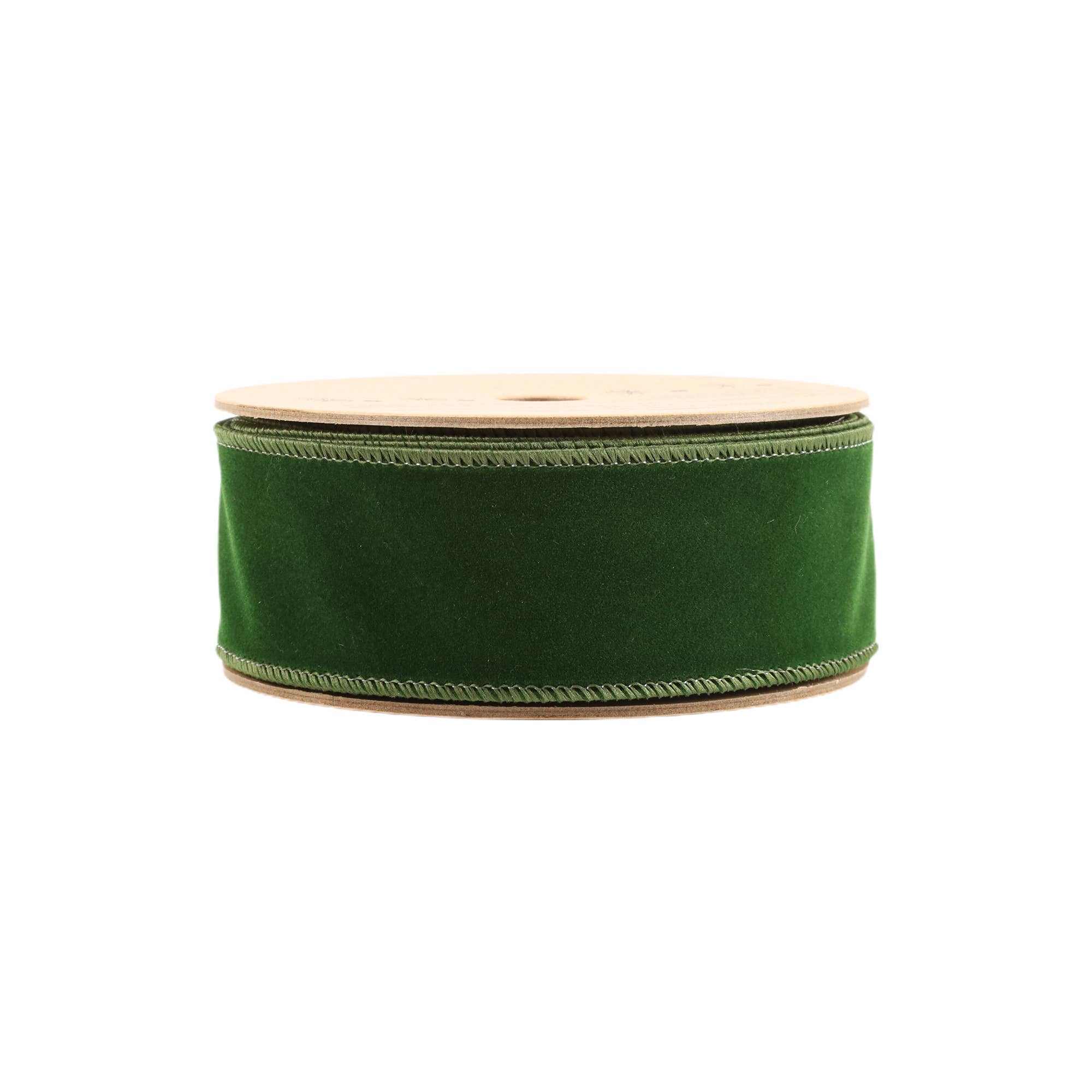 LA Ribbons Wholesale - Wholesale Ribbon - Gift Wrapping - 1 1/2" Wired Velvet | Spruce | 10 Yard Roll4