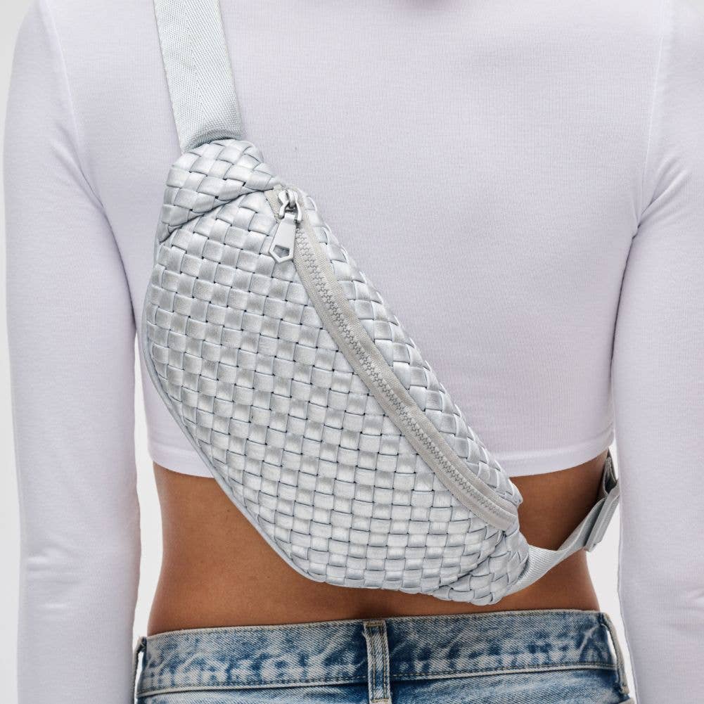 Sol and Selene - Wholesale Belt Bag - Women's - Aim High Woven Neoprene Belt Bag122