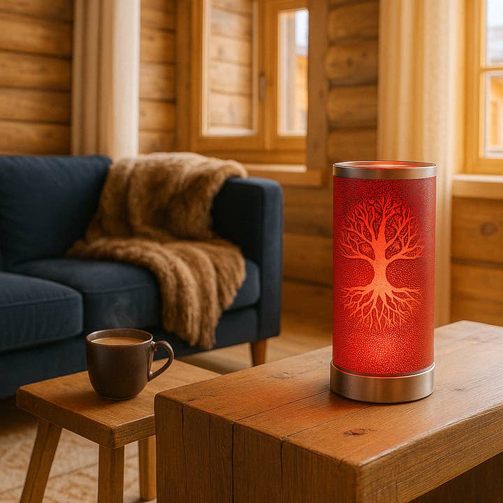 Luxarom - Wholesale Fragrance Warmer - LED Fragrance Diffuser-Tree of Life2