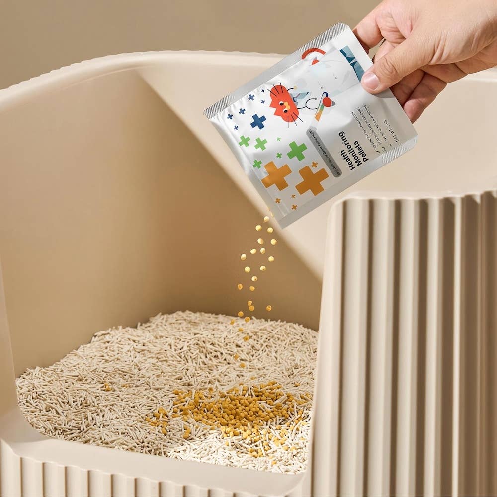 MichuPet - Wholesale Cat Litter - Michu Cat Health Monitoring Pellets - Colour Changing Indica3