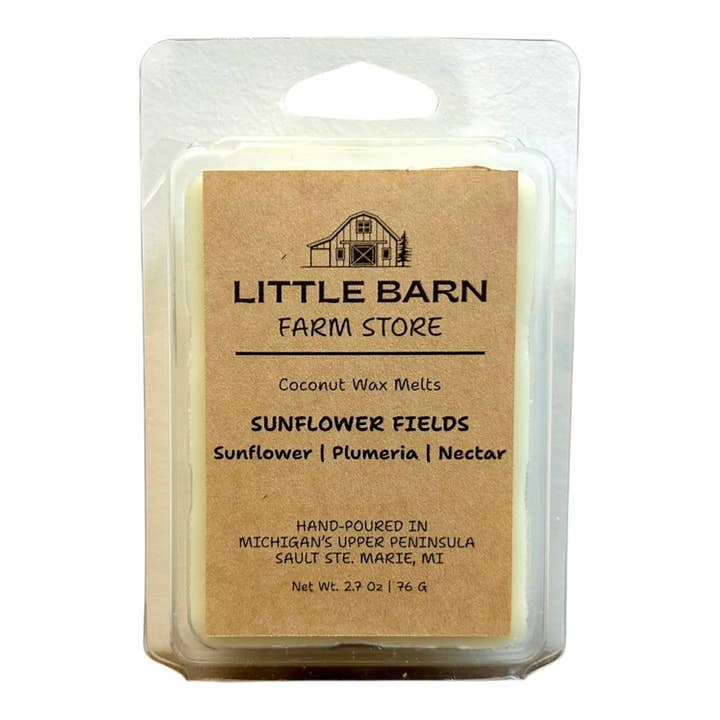 Sunflower Fields Wax Melt - Sunflower, Plumeria & Nectar for wholesale by Little Barn Farm Store