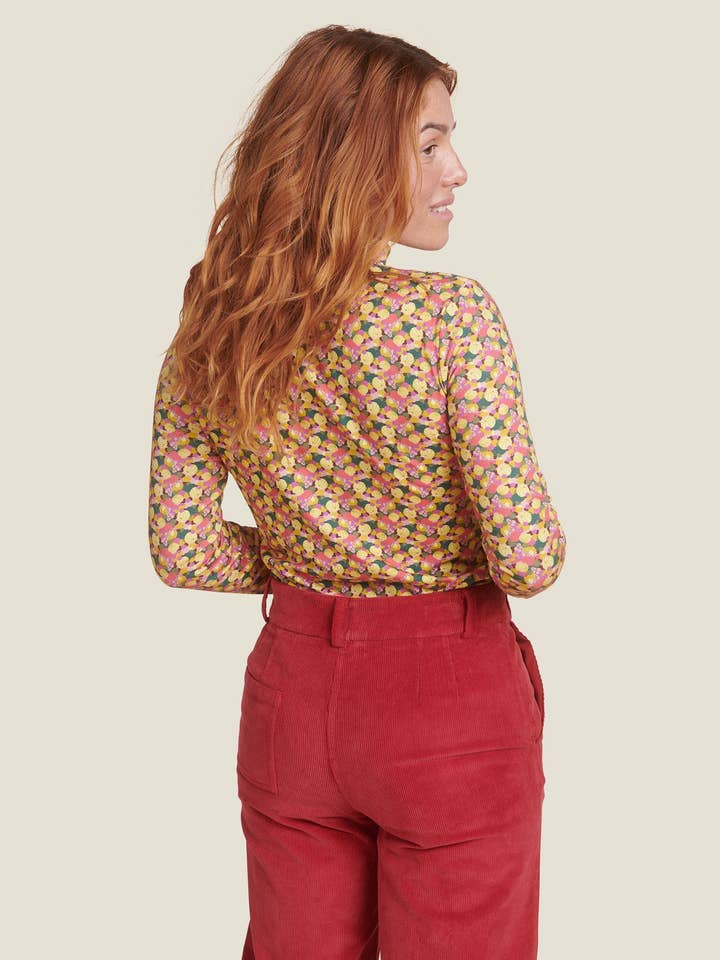 MADE IN SENS - Wholesale Blouse - Women's - TECRO MULTICOLORED WALKWAY2