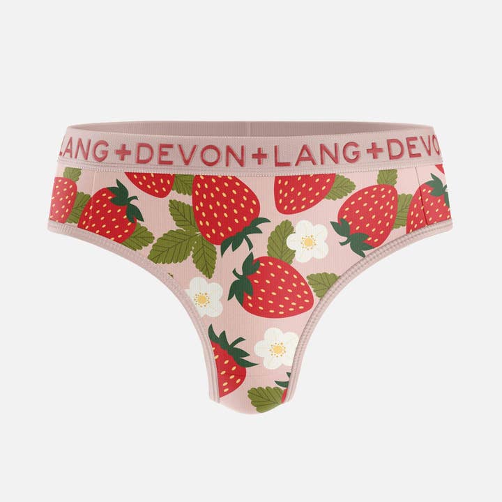 Originals Katrina Everyday Thong - Wild Strawberry for wholesale by Devon + Lang