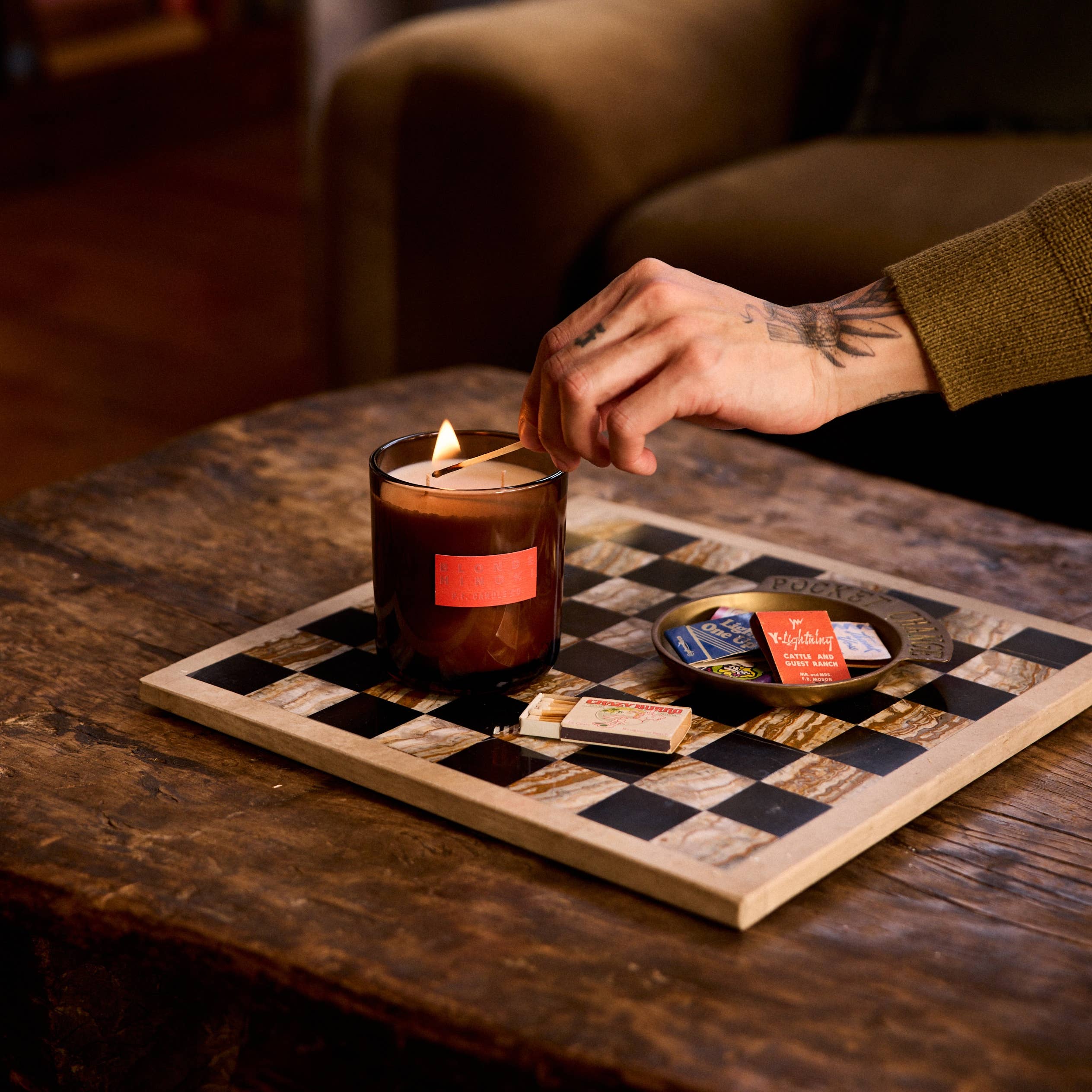 P.F. Candle Co. - Wholesale Jar/Filled Candle - Blonde Hinoki– HI-FI Candle1