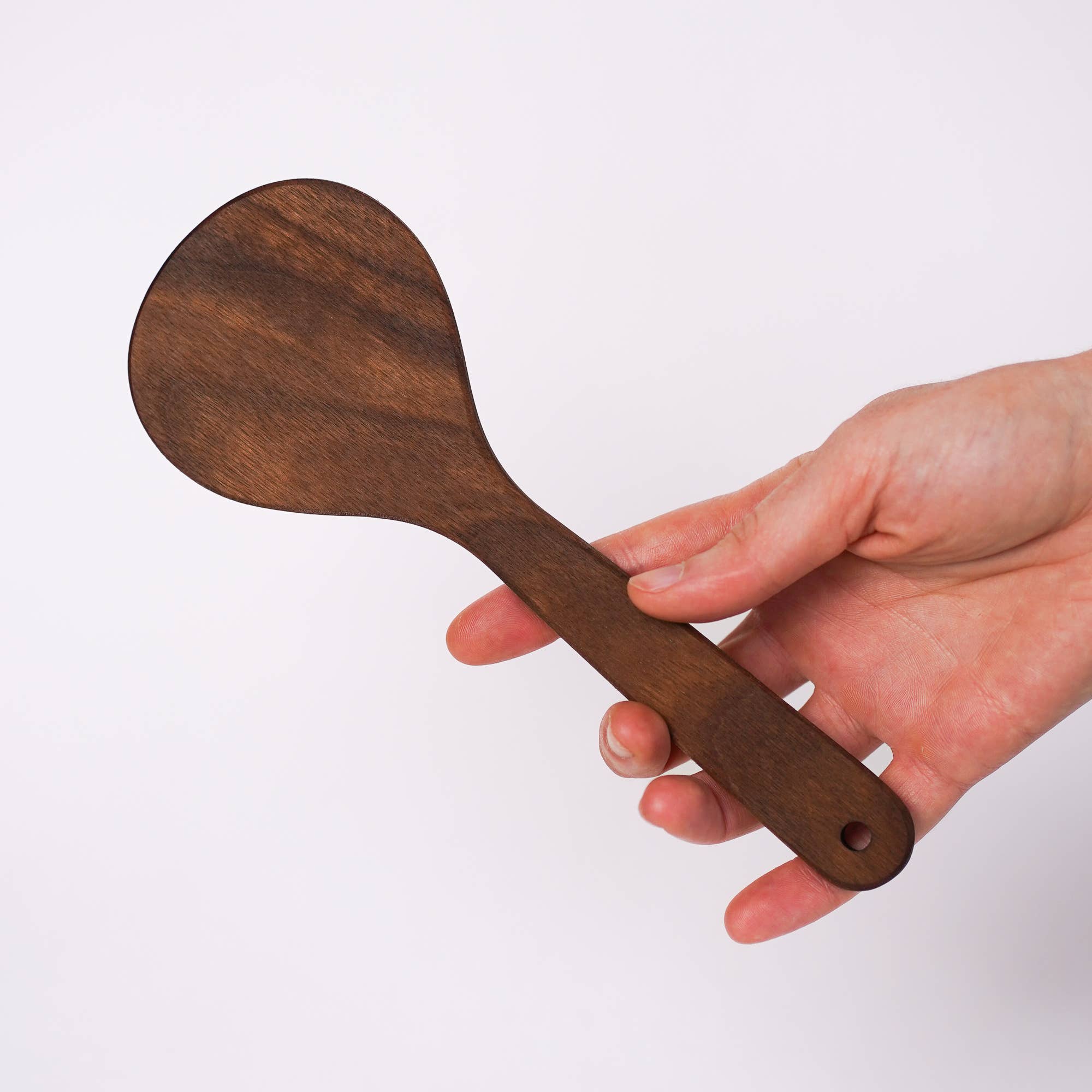 Collin Garrity - Wholesale Kitchen Spoon - Walnut Rice Paddle Scoop