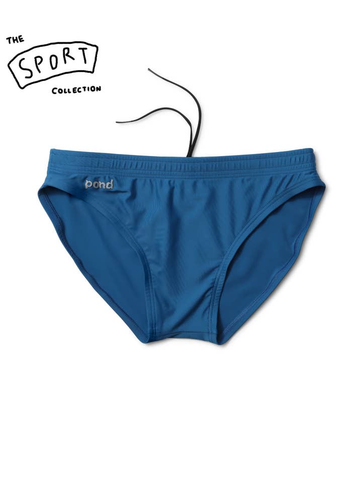 POND3 Sport Swim Brief '25 Blue Haze for wholesale by Pond