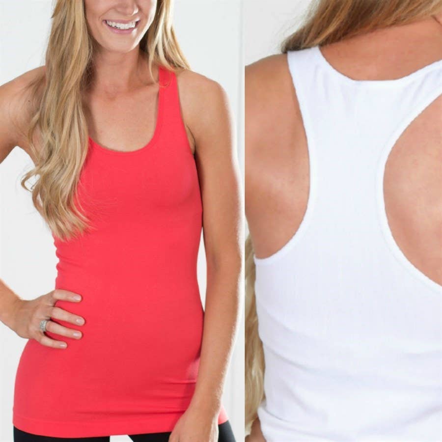 Truly Contagious - Wholesale Tank Top - Women's - Mid-Length Racerback Tank ( TT700 )10