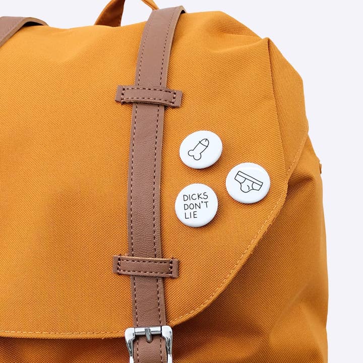 Dicks Don't Lie - Vente Épinglettes/boutons - Butt-Ons – J'aime mon pénis2