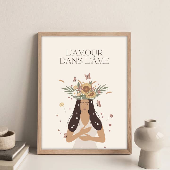 Looves Studio – Engroshandel Plakat – Positiv plakat - Kærlighed i sjælen