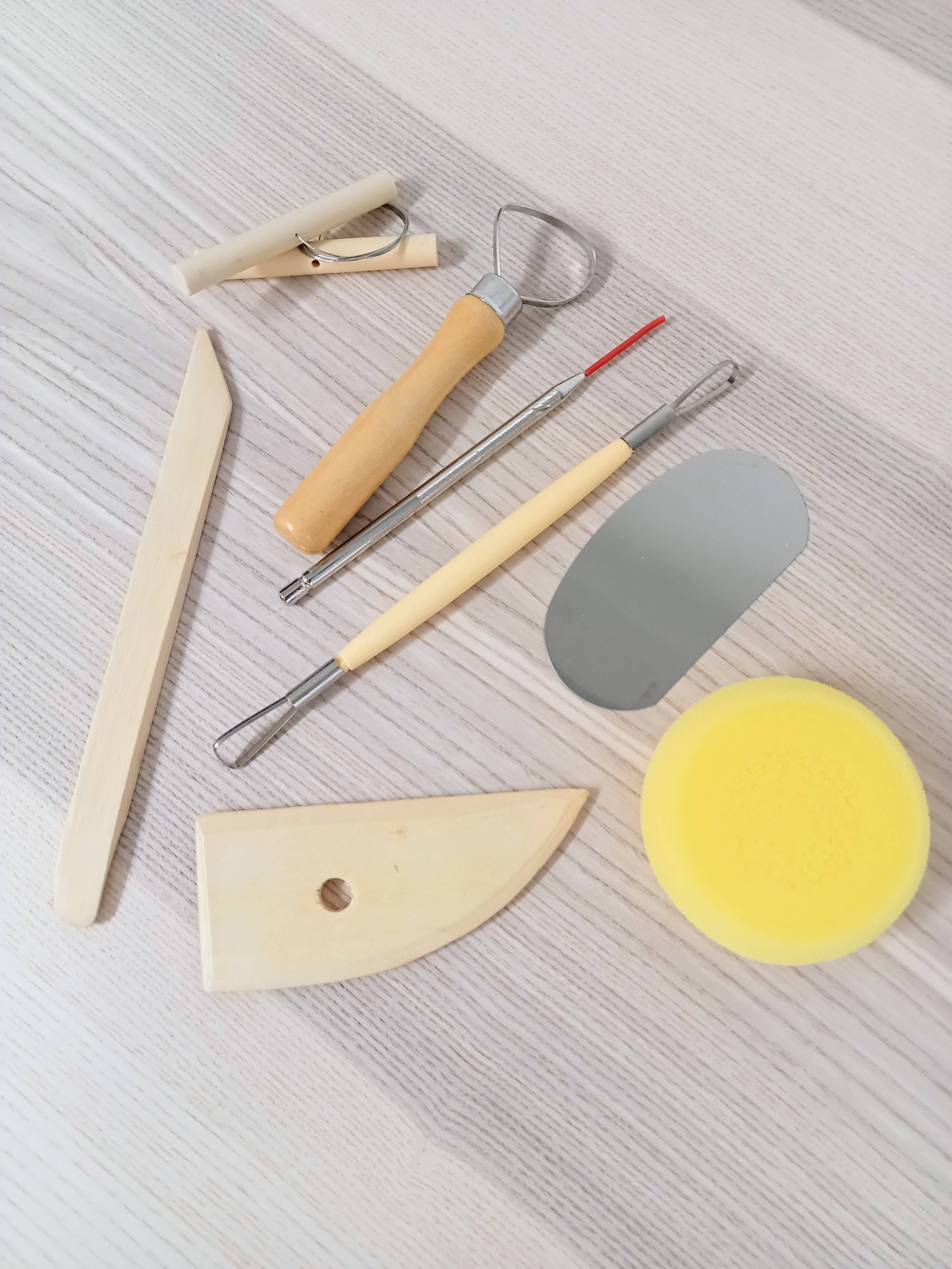Faye Wellon Ceramics - Wholesale DIY Craft Kit - Pottery Tools (Set of 8)1