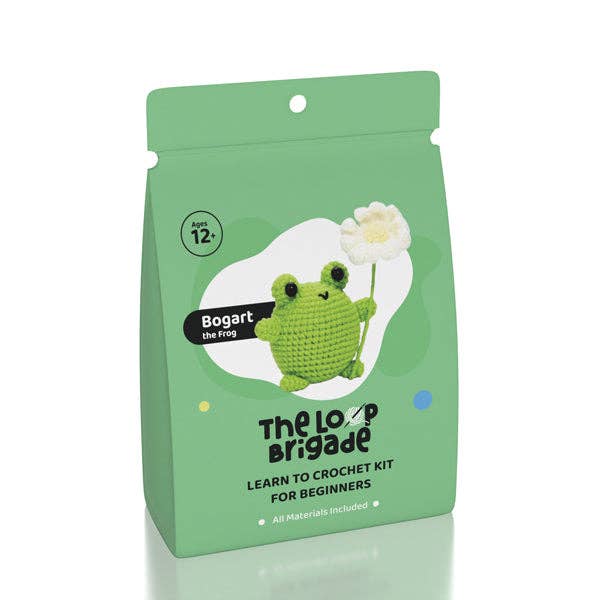The LOOP Brigade: DIY Mini Crochet Plush Toy Complete Kit For Beginners - Bogart the Frog and other Purchase Wholesale doll making tools. Free Returns & Net 60 Terms on Faire trending on Faire.