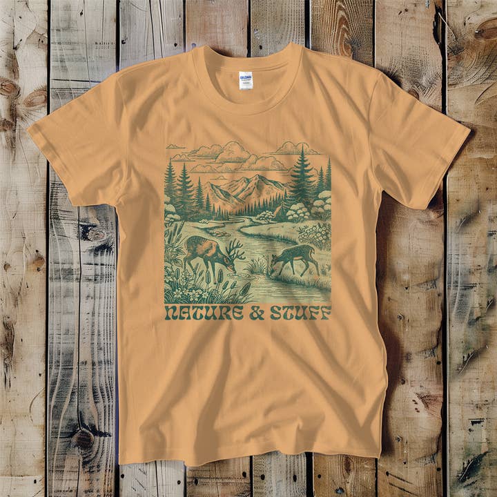 Swift Retail - Wholesale T-Shirt (Graphic) - Unisex - Nature and Stuff Unisex Tee